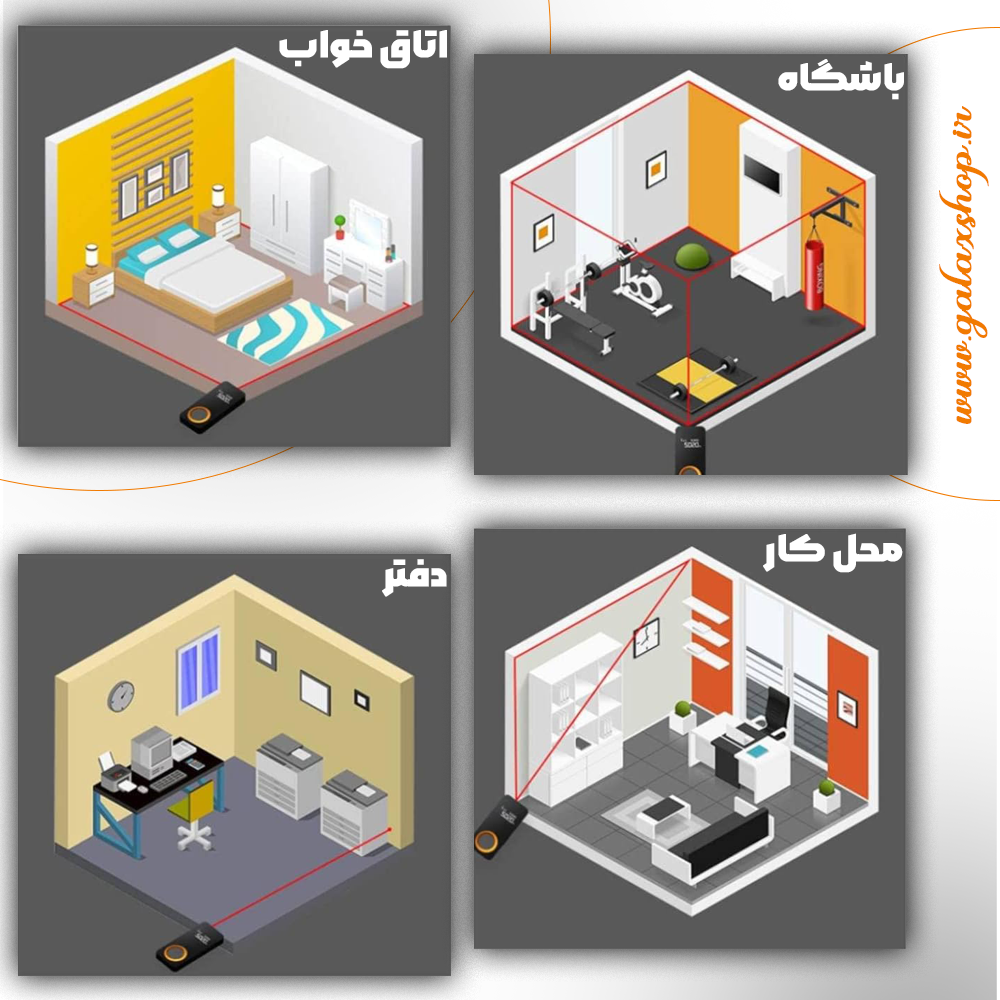 موارد استفاده متر لیزری شیائومی