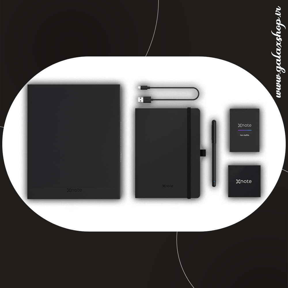 محتویات جعبه دفتر هوشمند XNote