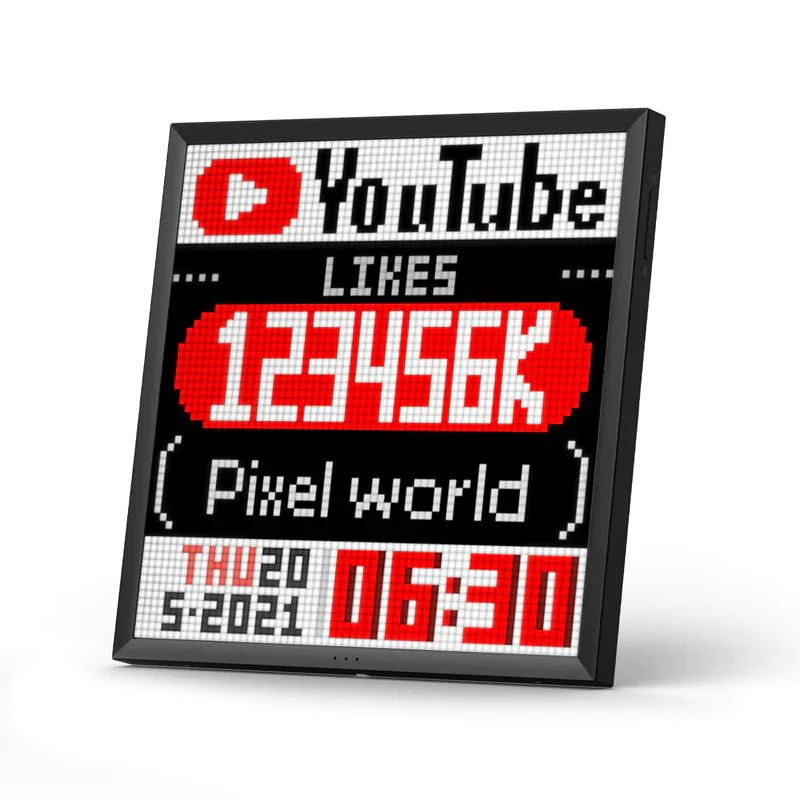 عکس محصول نمایشگر پیکسلی Divoom Pixoo-64