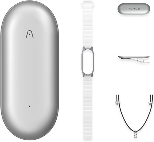 عکس محصول دفتر دیجیتال Plaud Notepin مدل Lunar Silver