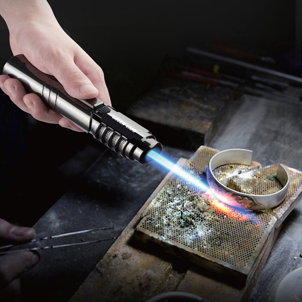 فندک اتمی ضد باد گرین لاین مدل JET FLAME
